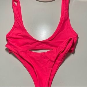 SHEIN Hot Pink Bikini